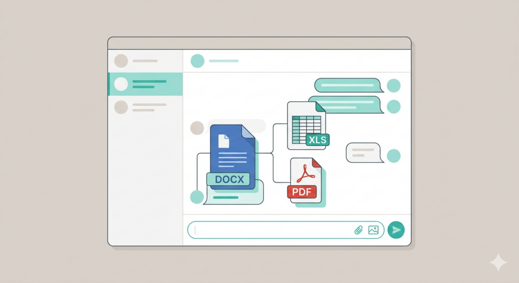 Gemini crea documentos sin salir del chat
